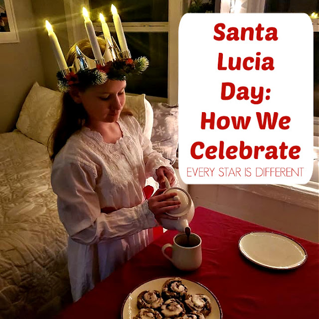 Santa Lucia Day Activities, Free Printables and More! Every Star Is